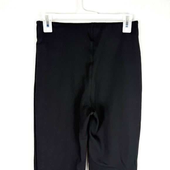 Abercrombie & Fitch Black Split Hem High Rise Pintock Stretch Bootcut Trousers M - Picture 4 of 9